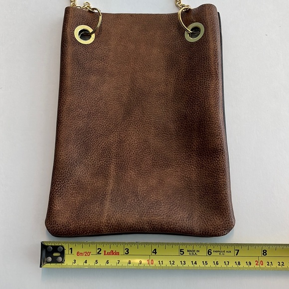 NEW Leather cell phone crossbody/pouch - Picture 9 of 11